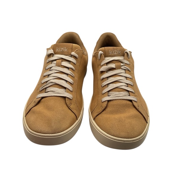 Kizik canvas Men's Tan Casual Sneakers size 10.5‎ M - Picture 1 of 9
